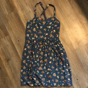 Floral mini dress